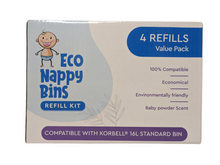Load image into Gallery viewer, Korbell Compatible Nappy Bin Refill - Standard 16L